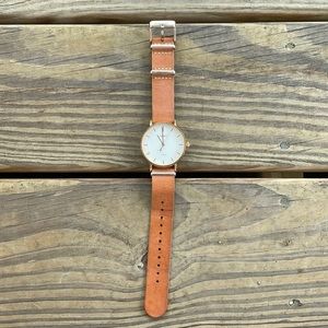Timex leather watch